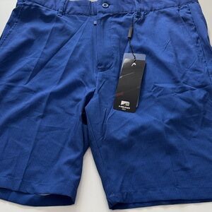Head Men's Royal Blue Flat Front Performance Shorts